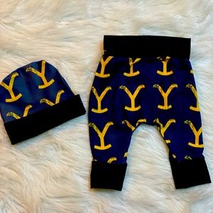 Yellowstone Jogger with matching beanie